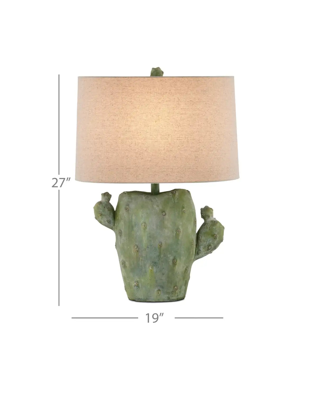 CURREY & COMPANY CACTUS TABLE LAMP - Table