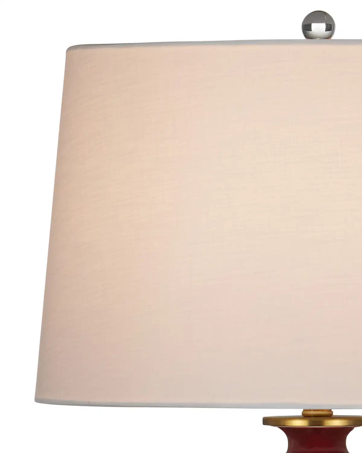 CURREY & COMPANY IMPERIAL RED TABLE LAMP - Table