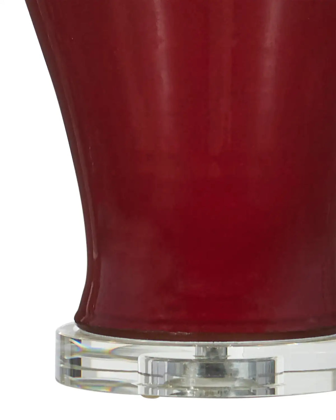 CURREY & COMPANY IMPERIAL RED TABLE LAMP - Table