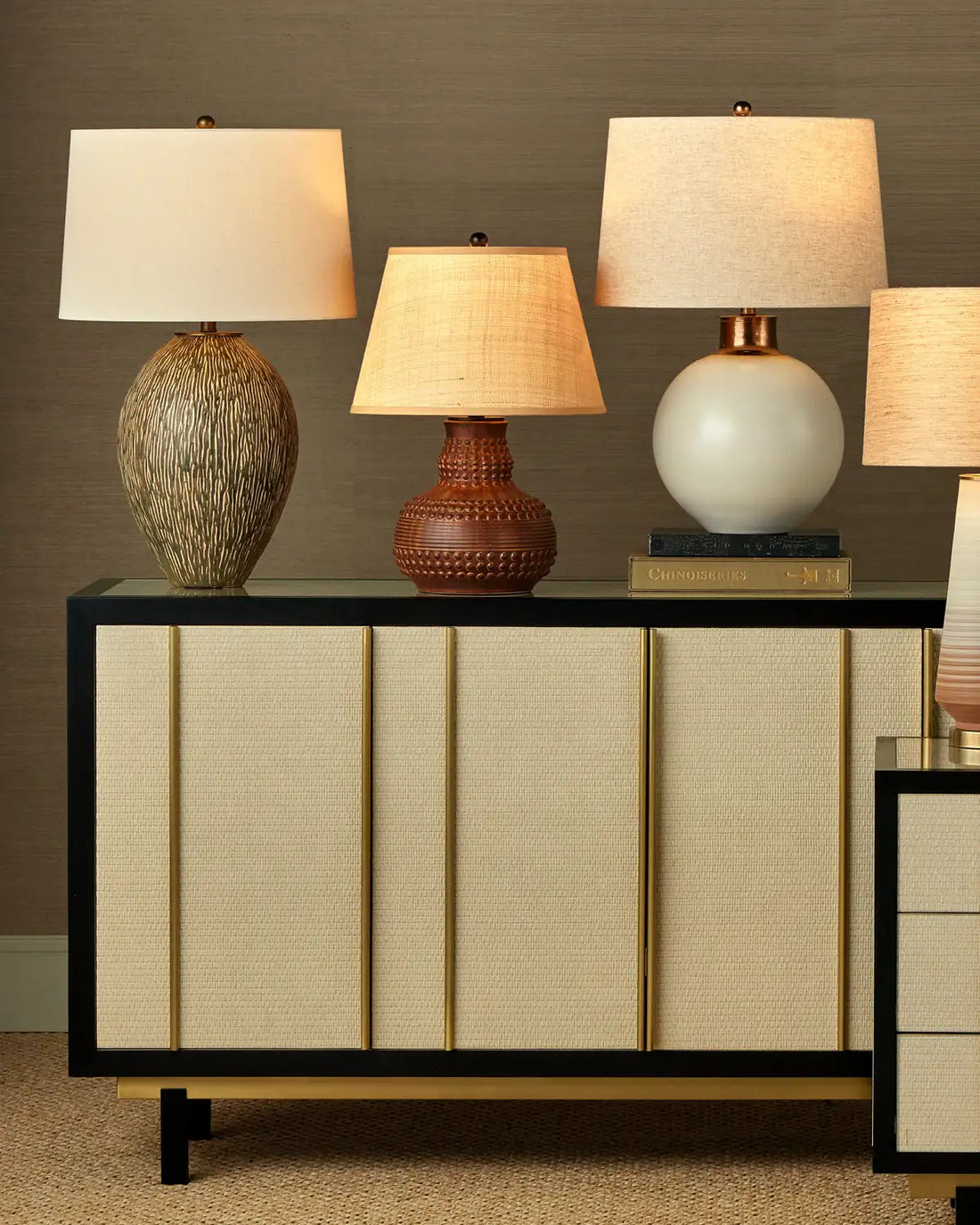 CURREY & COMPANY ATAMO TABLE LAMP - Table