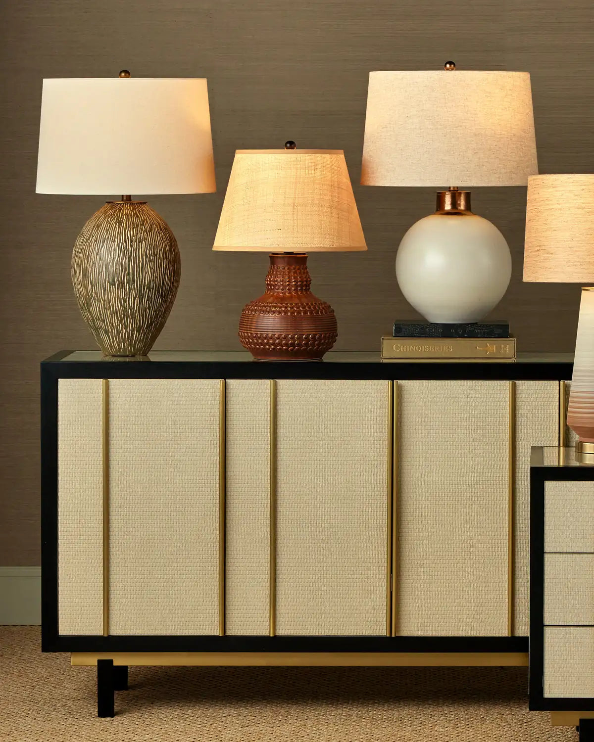 CURREY & COMPANY ATAMO TABLE LAMP - Table