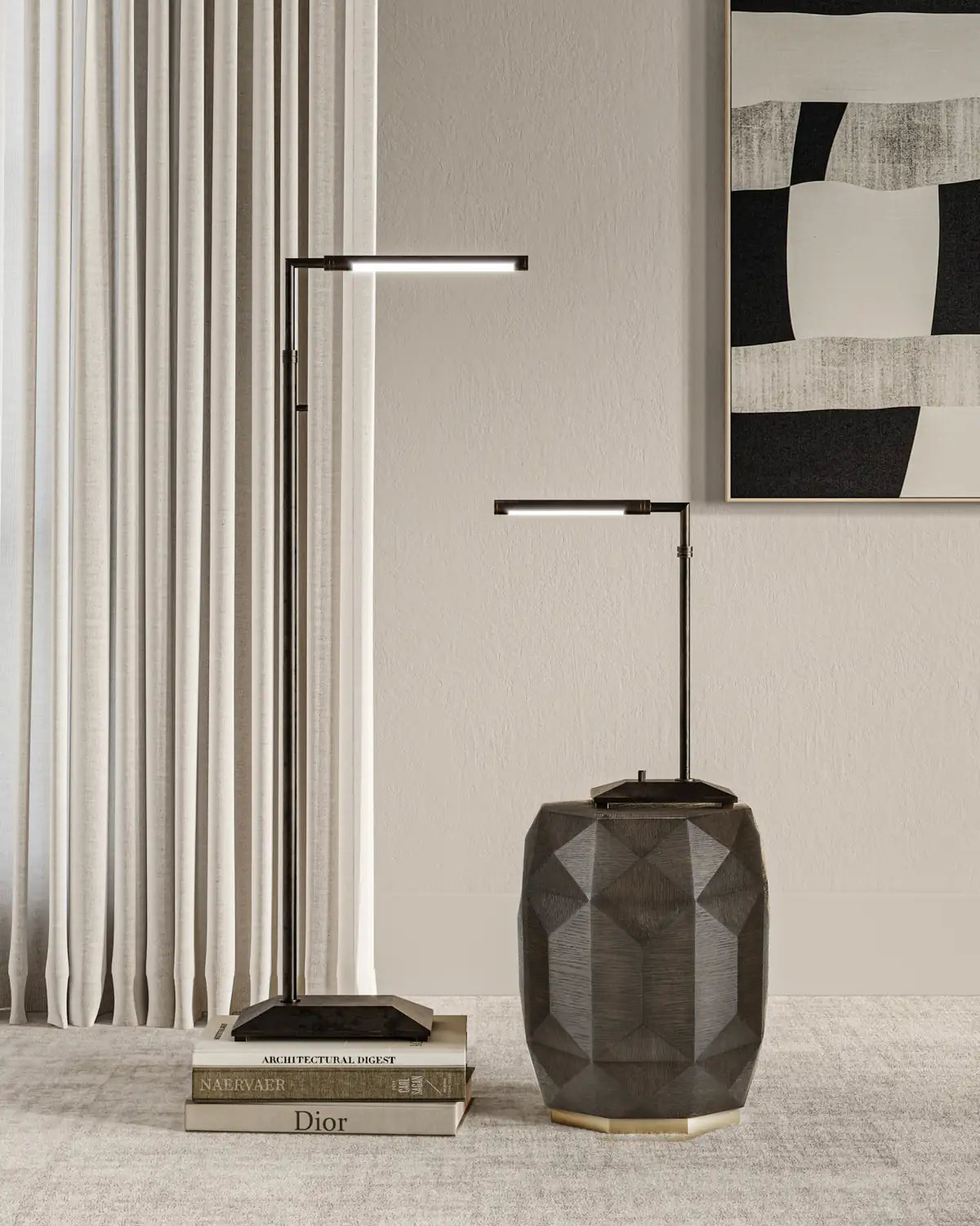 CURREY & COMPANY AUTRAND DESK LAMP - Table