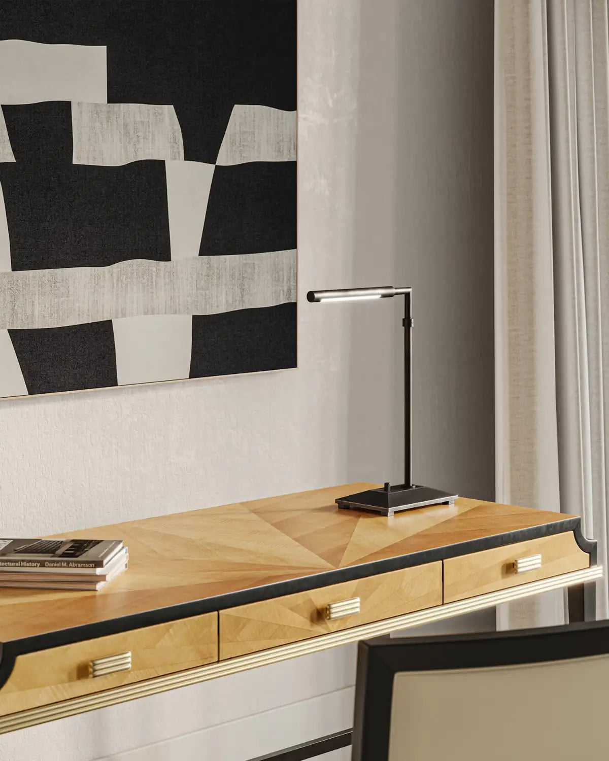 CURREY & COMPANY AUTRAND DESK LAMP - Table