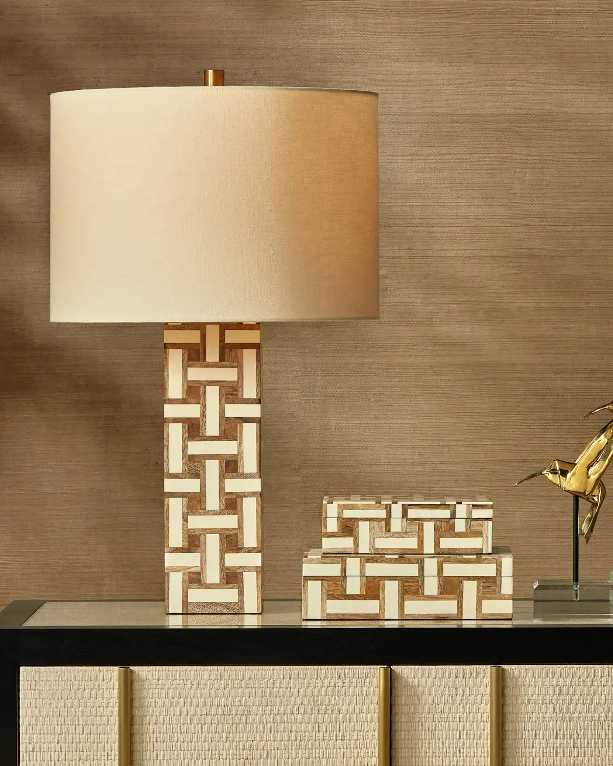 CURREY & COMPANY AARNA TABLE LAMP - Table