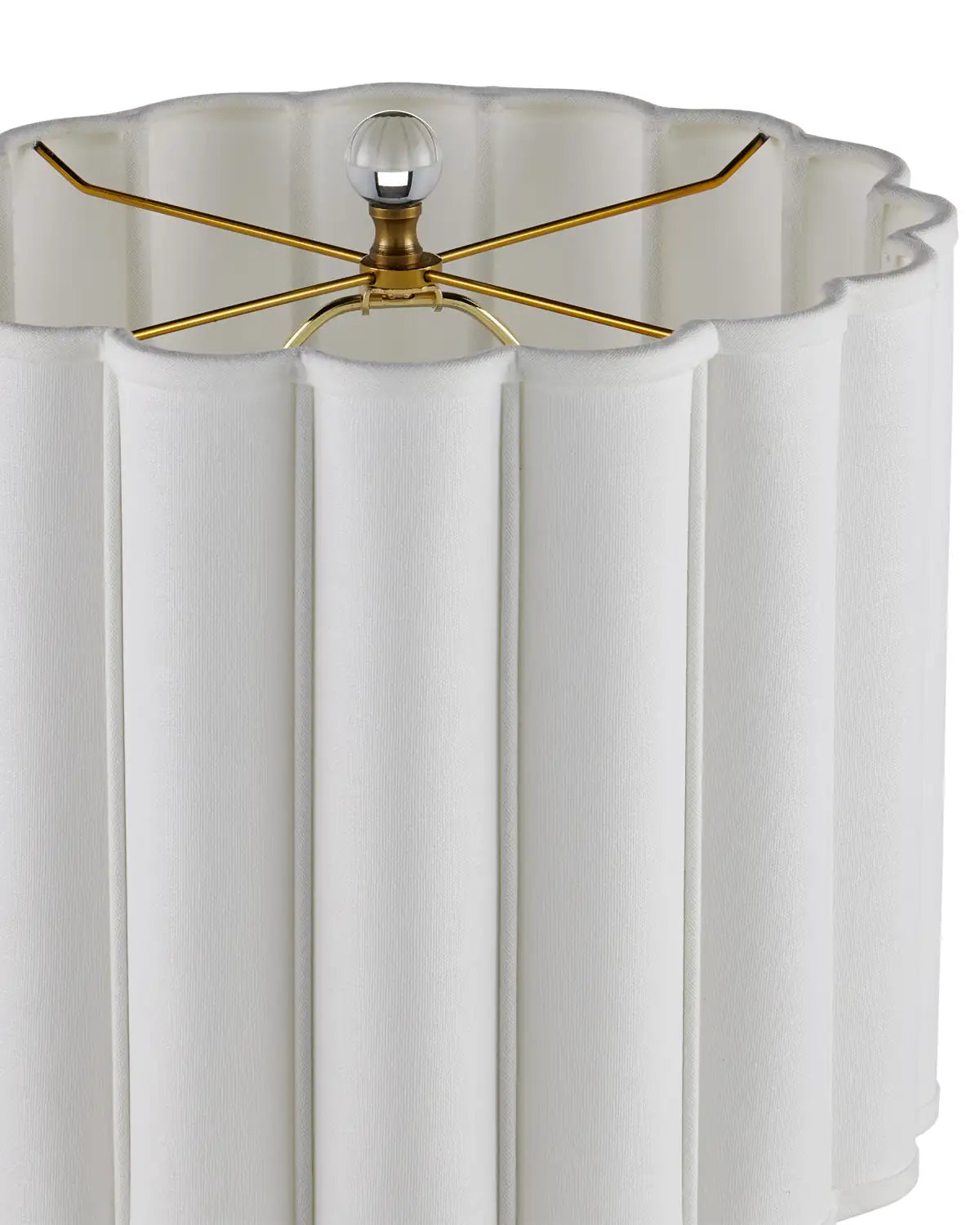 CURREY & COMPANY CELADON CRACKLE TABLE LAMP - Table