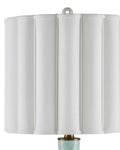 CURREY & COMPANY CELADON CRACKLE TABLE LAMP - Table