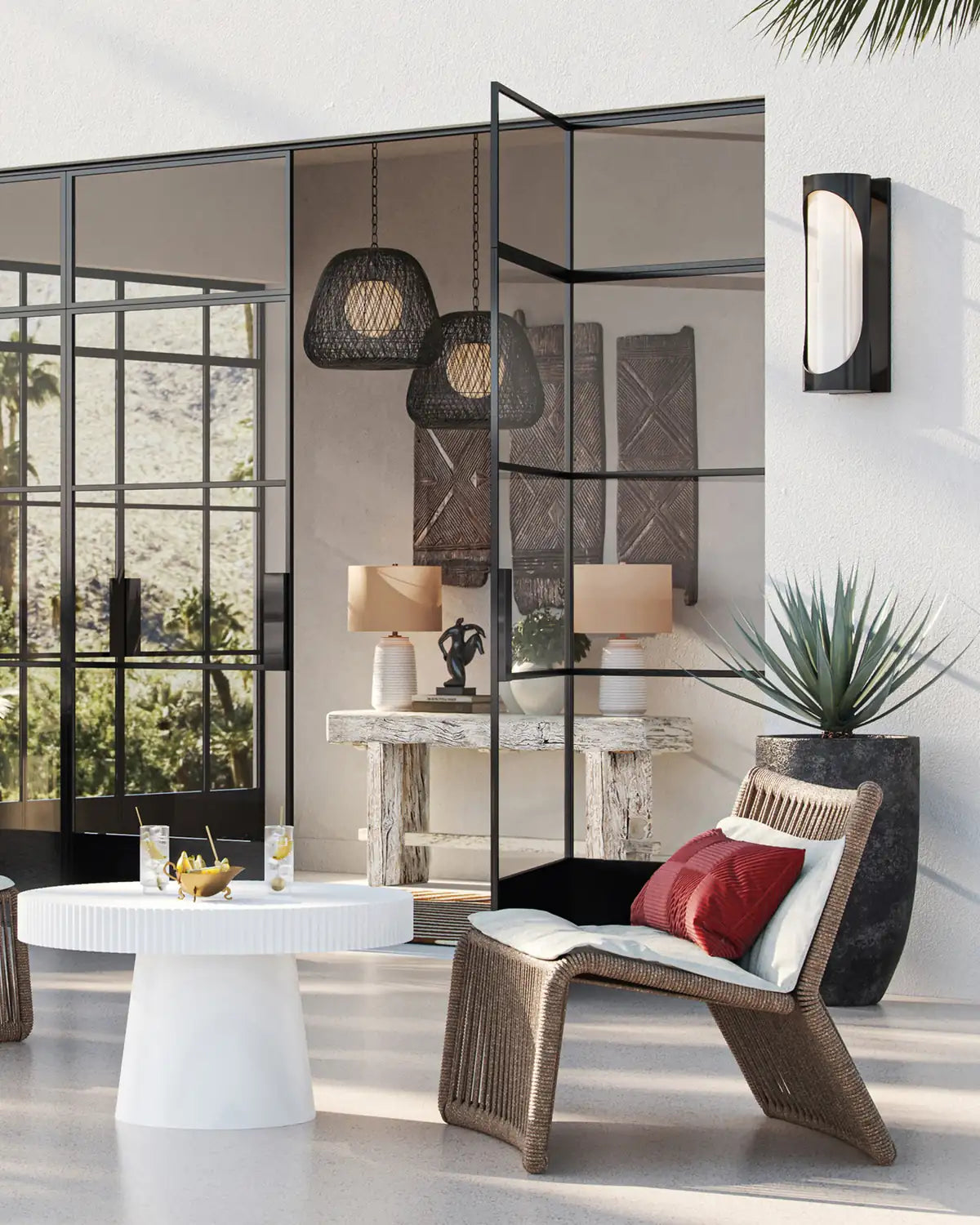 CURREY & COMPANY OWEN TABLE LAMP - Table