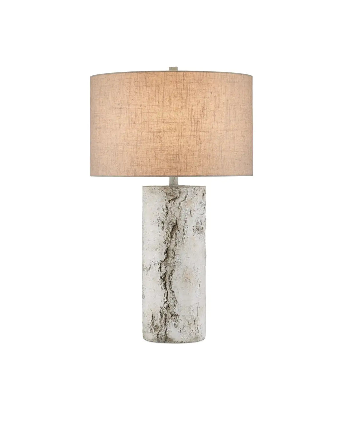 CURREY & COMPANY FAUX BIRCH TABLE LAMP - Table
