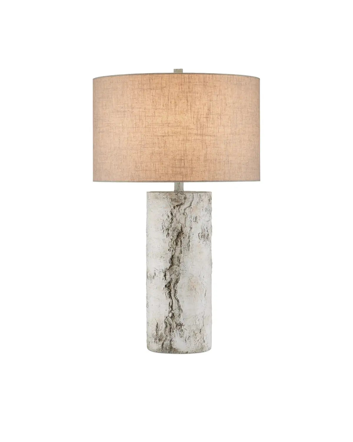 CURREY & COMPANY FAUX BIRCH TABLE LAMP - Table