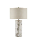 CURREY & COMPANY FAUX BIRCH TABLE LAMP - Table