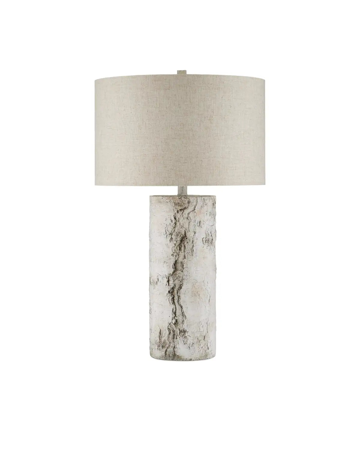CURREY & COMPANY FAUX BIRCH TABLE LAMP - Table