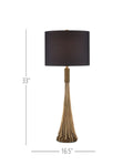 CURREY & COMPANY BAROQUE TABLE LAMP - Table
