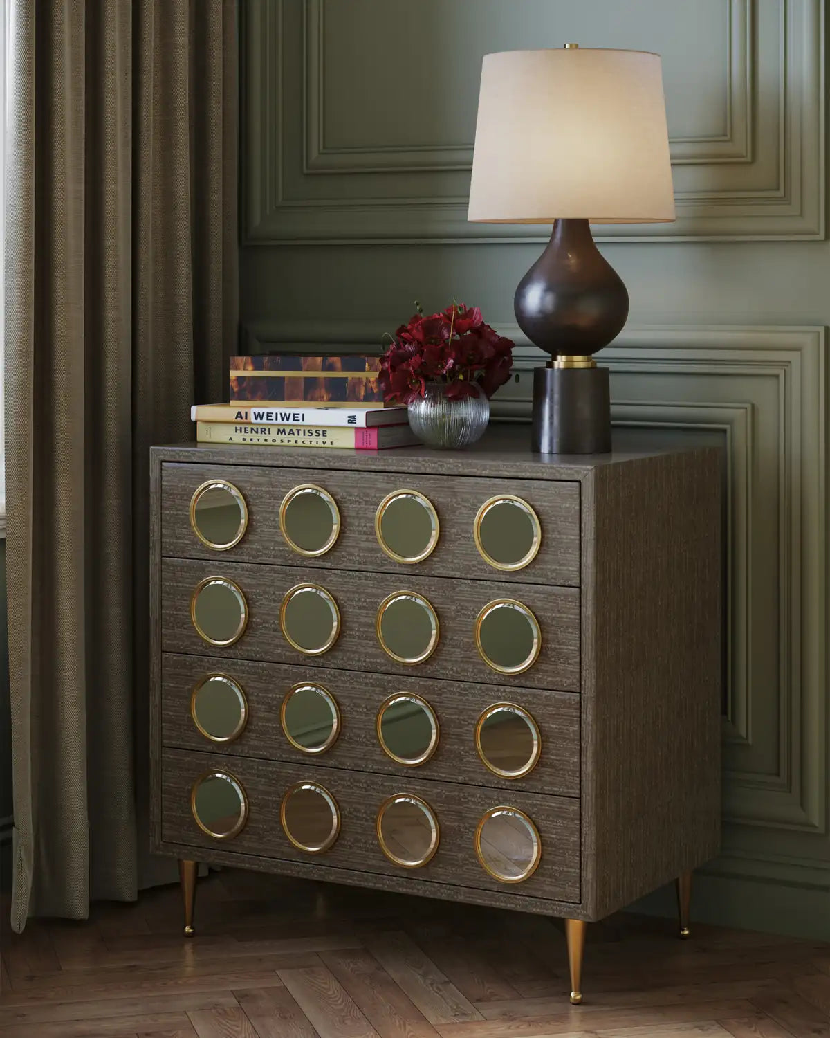 CURREY & COMPANY TAMERLANE TABLE LAMP - Table