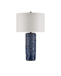 CURREY & COMPANY FAIRMONT BLUE TABLE LAMP - Table