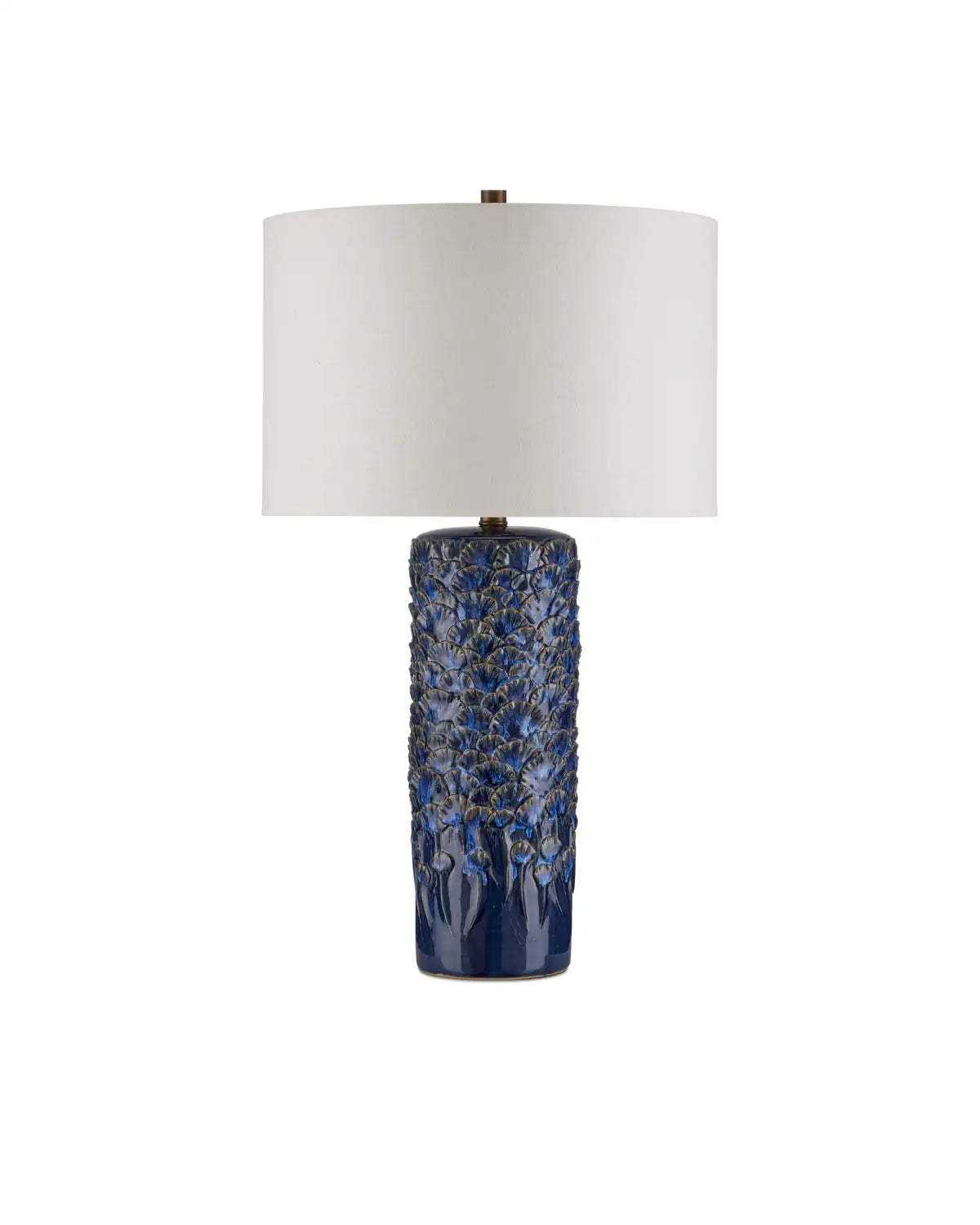 CURREY & COMPANY FAIRMONT BLUE TABLE LAMP - Table