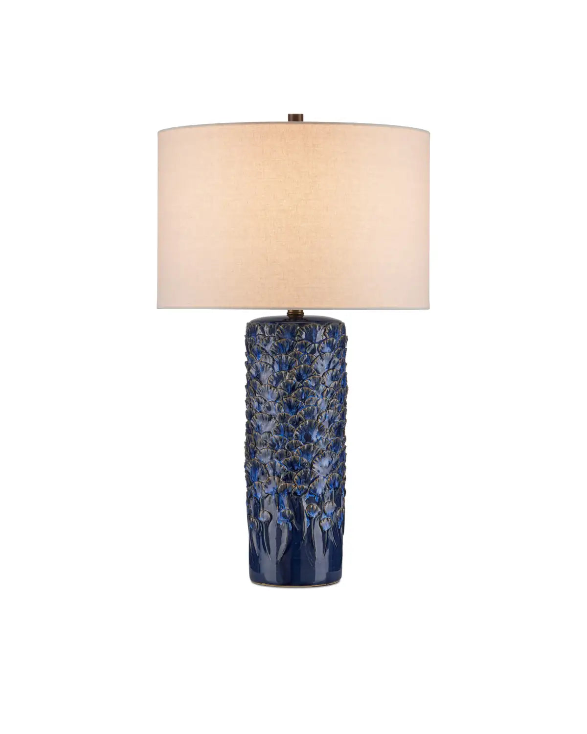 CURREY & COMPANY FAIRMONT BLUE TABLE LAMP - Table