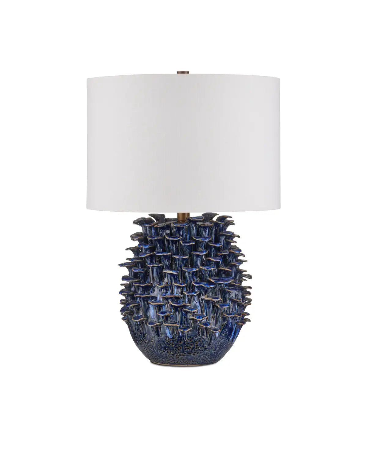 CURREY & COMPANY MAITAKE BLUE TABLE LAMP - Table