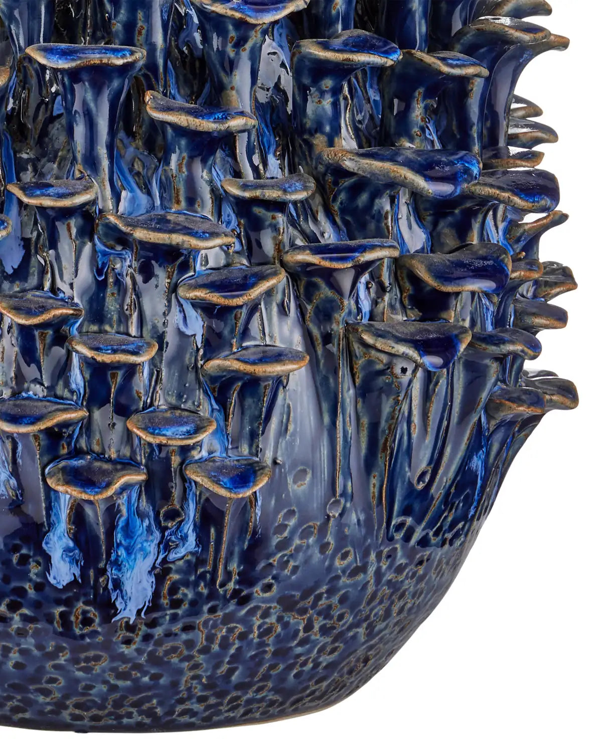 CURREY & COMPANY MAITAKE BLUE TABLE LAMP - Table
