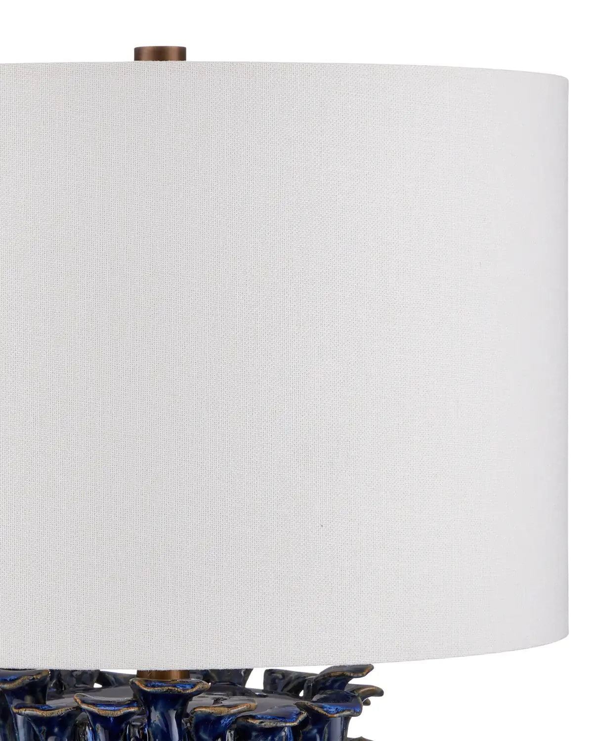 CURREY & COMPANY MAITAKE BLUE TABLE LAMP - Table