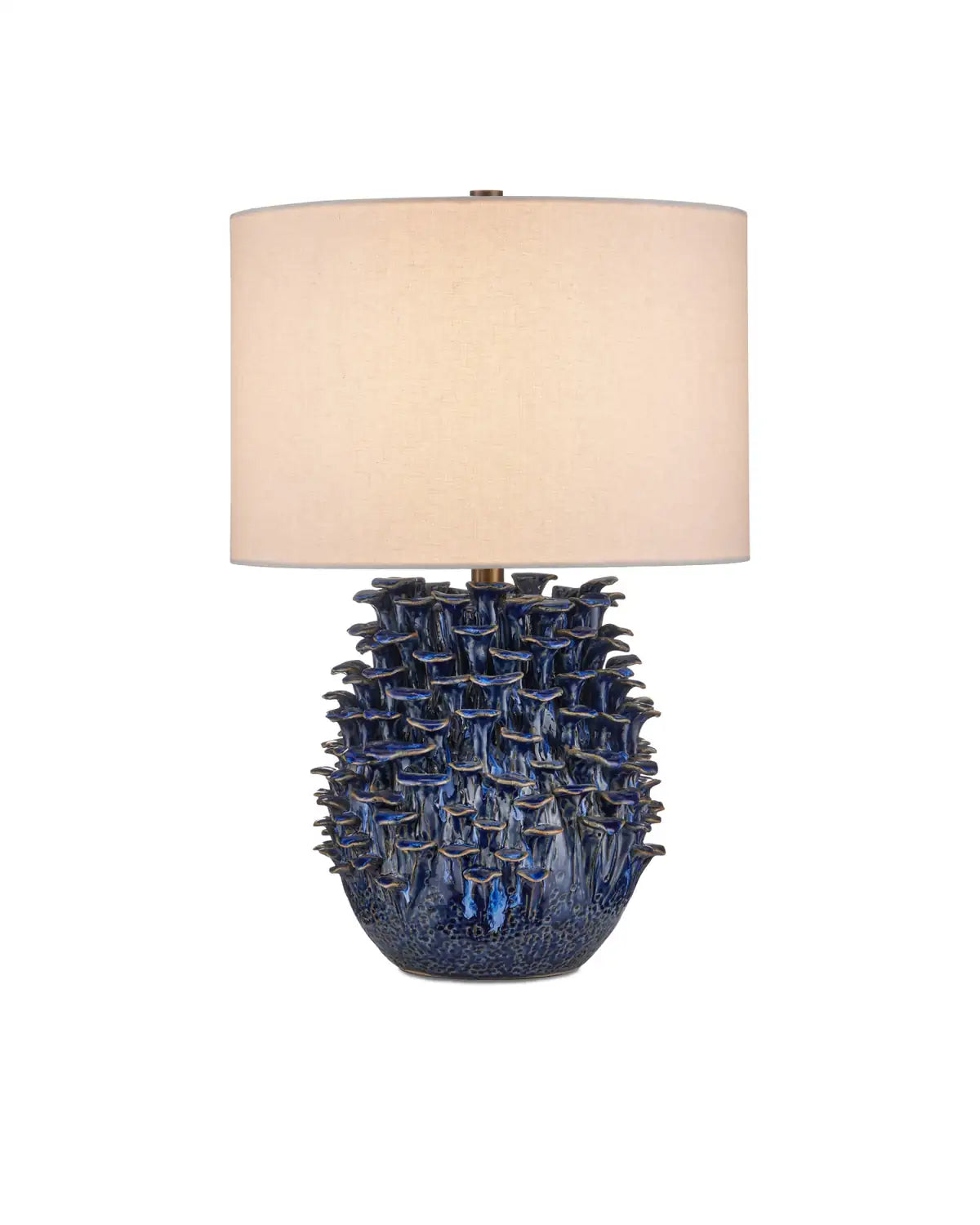 CURREY & COMPANY MAITAKE BLUE TABLE LAMP - Table