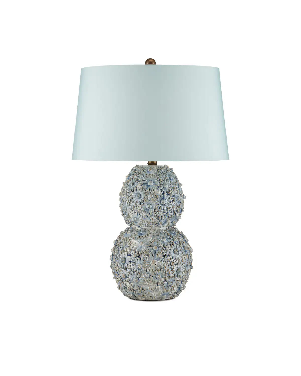 CURREY & COMPANY JESSAMINE BLUE TABLE LAMP - Table