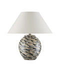 CURREY & COMPANY MINNOWS BLUE TABLE LAMP - Table