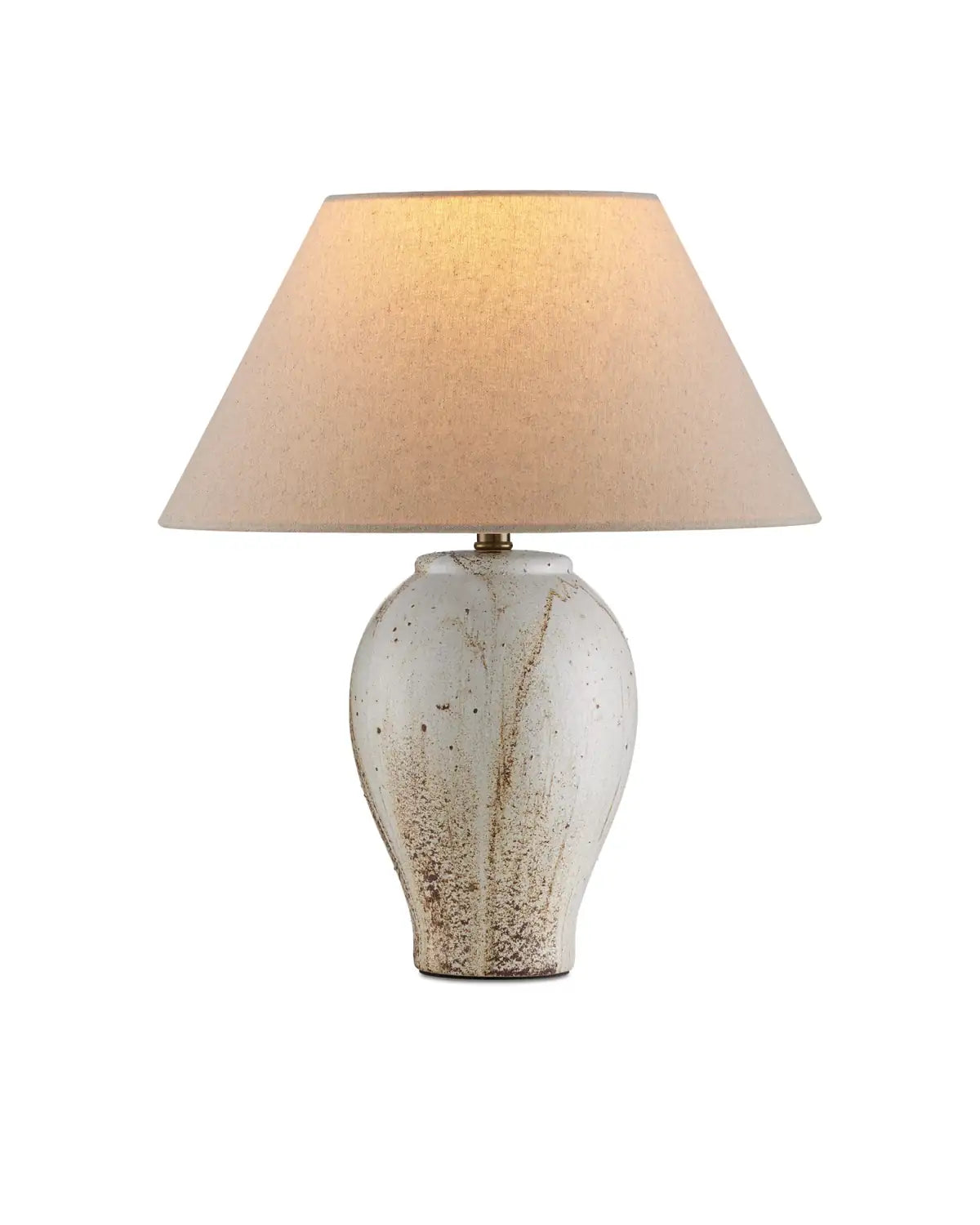 CURREY & COMPANY LATTE BEIGE TABLE LAMP - Table