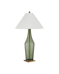 CURREY & COMPANY OLIVE GREEN TABLE LAMP - Table