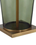 CURREY & COMPANY OLIVE GREEN TABLE LAMP - Table