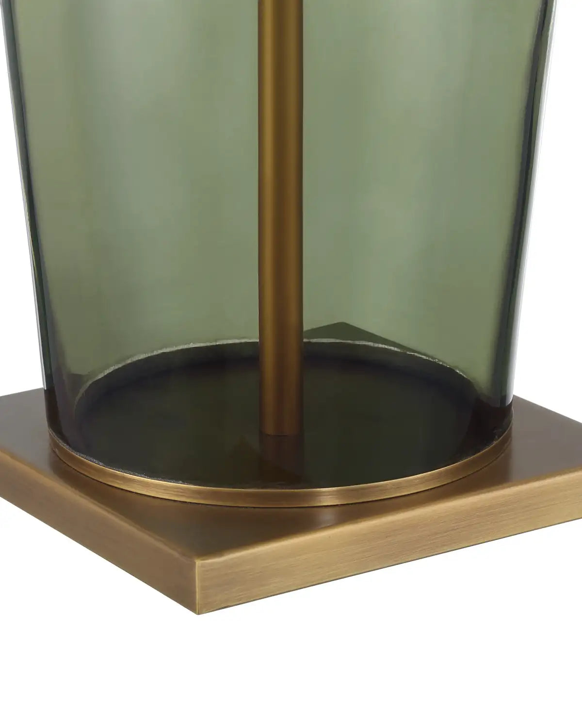 CURREY & COMPANY OLIVE GREEN TABLE LAMP - Table