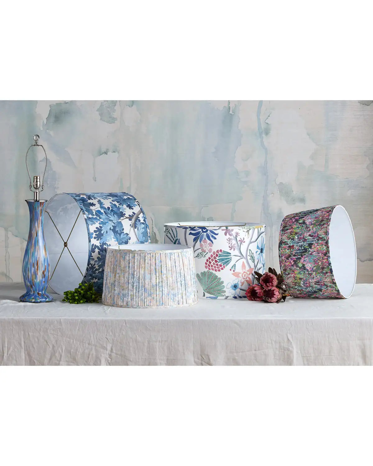 CURREY & COMPANY LAPIS BLUE TABLE LAMP - Table
