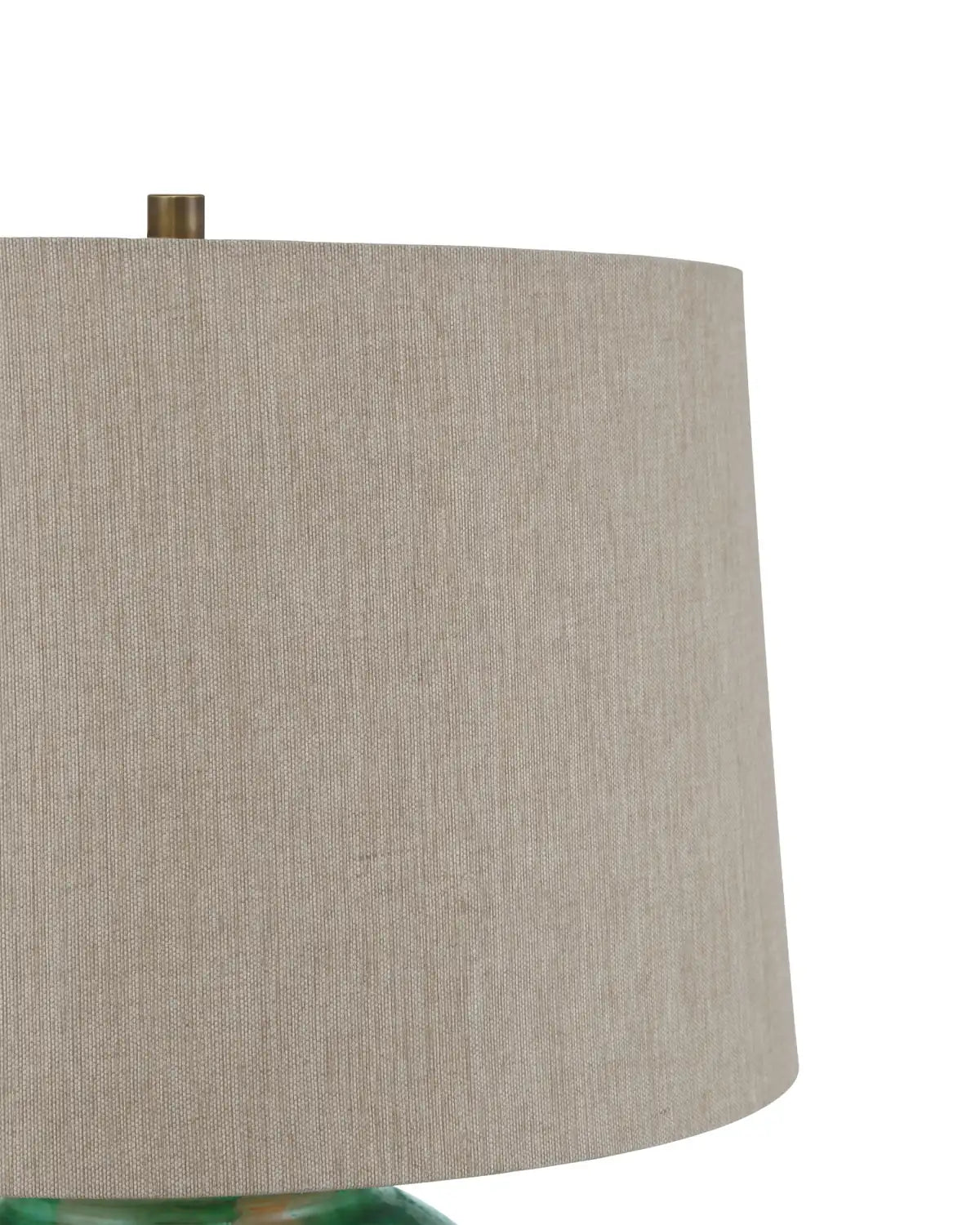 CURREY & COMPANY BLARNEY GREEN TABLE LAMP - Table
