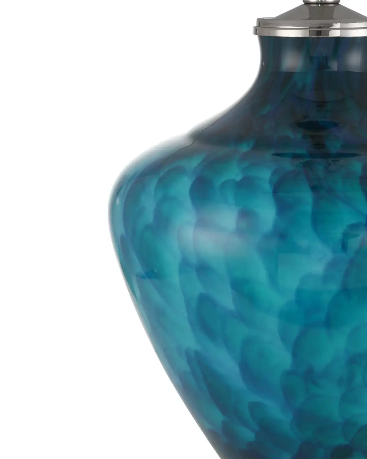 CURREY & COMPANY SAPPHIRE BLUE TABLE LAMP - Table