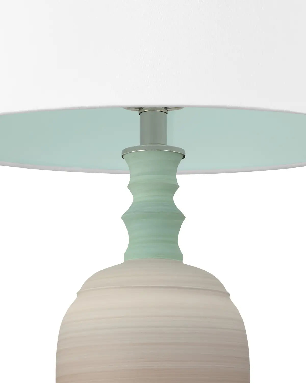 CURREY & COMPANY HAPPY 80'S & PALE BLUE TABLE LAMP - Table