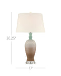 CURREY & COMPANY HAPPY 80'S & PALE BLUE TABLE LAMP - Table