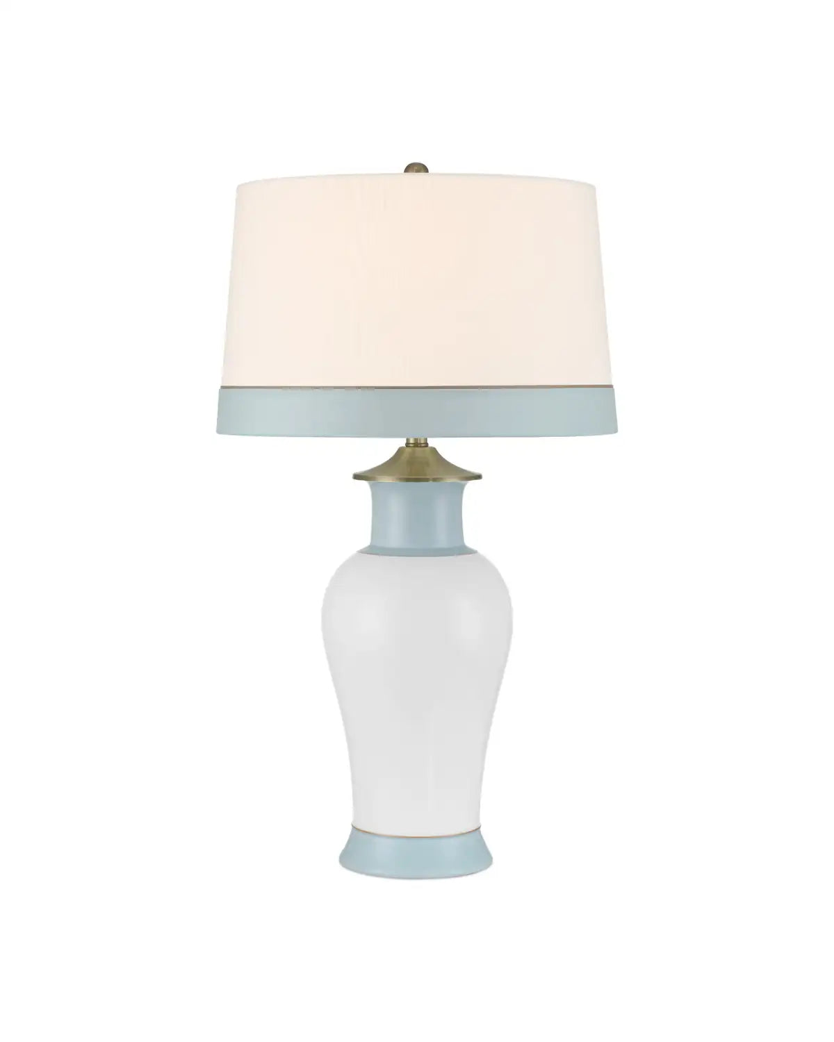 CURREY & COMPANY KORA BLUE TABLE LAMP - Table