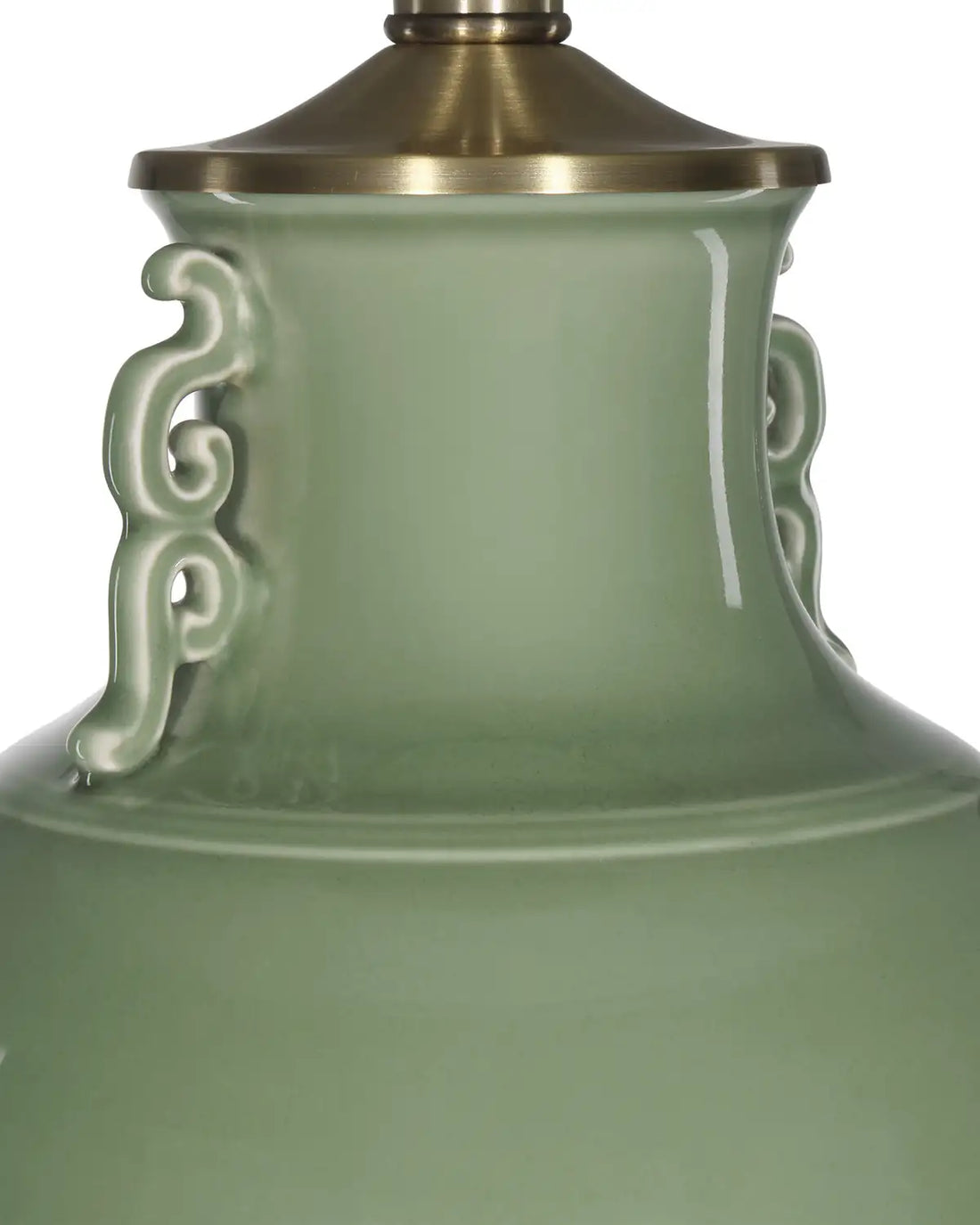 CURREY & COMPANY LONDONDERRY GREEN TABLE LAMP - Table