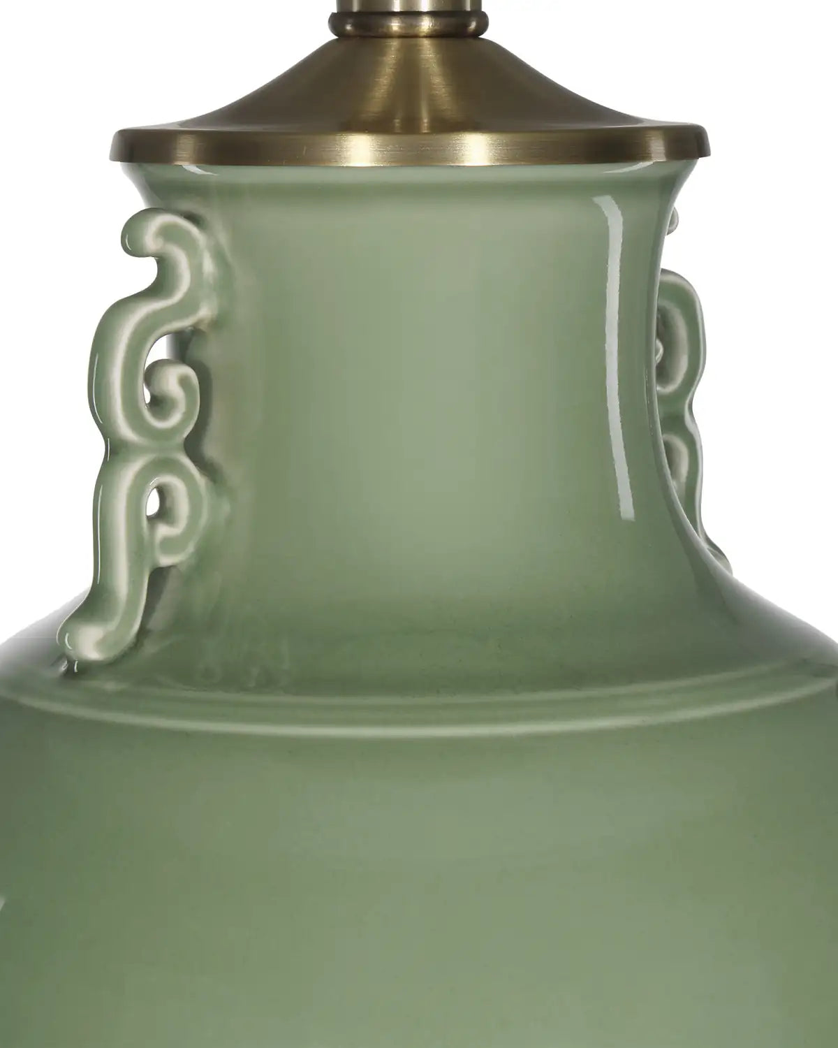 CURREY & COMPANY LONDONDERRY GREEN TABLE LAMP - Table