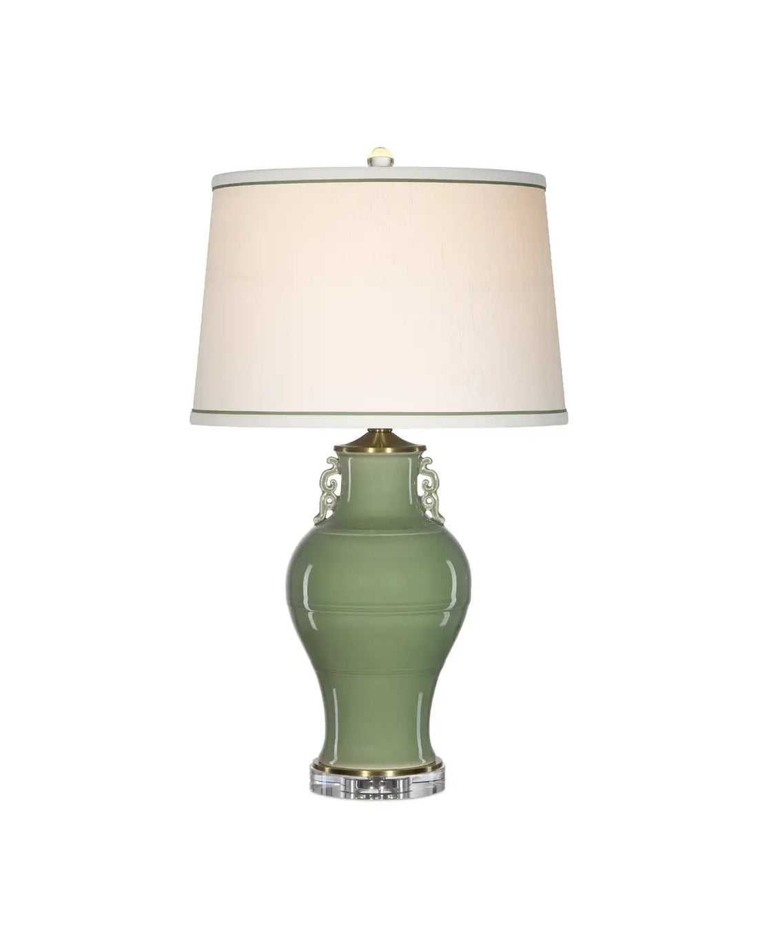 CURREY & COMPANY LONDONDERRY GREEN TABLE LAMP - Table