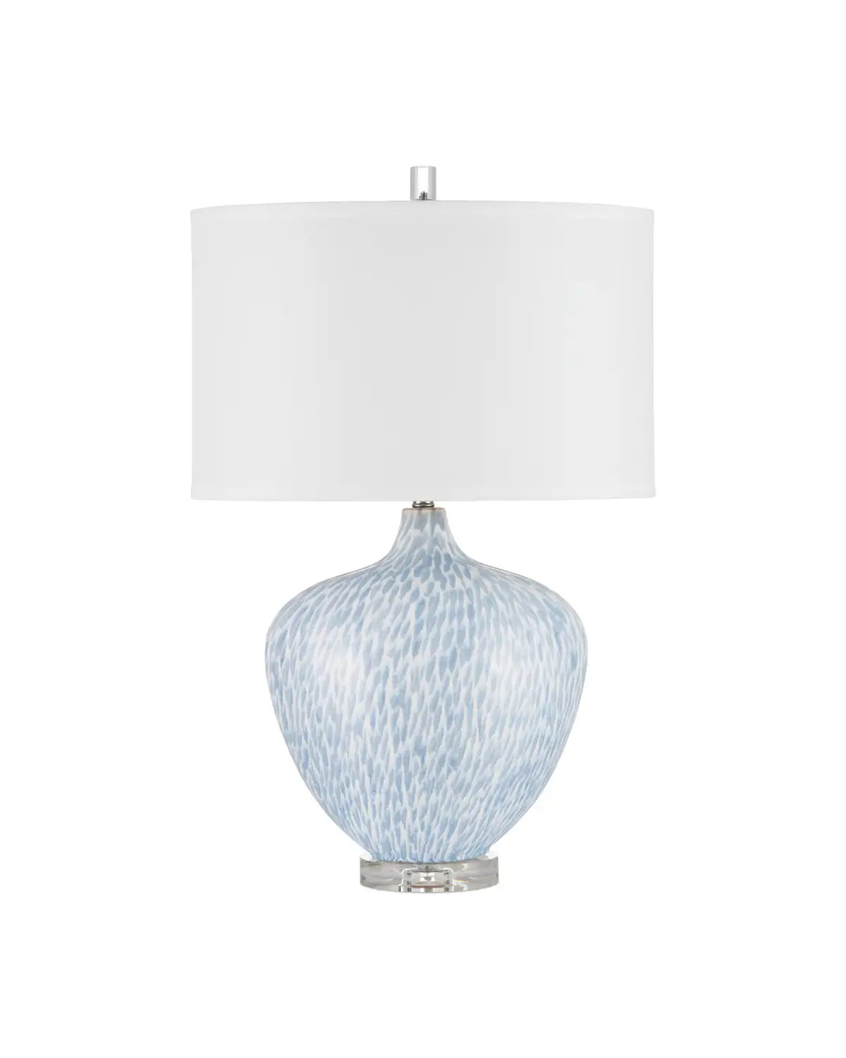 CURREY & COMPANY TINNEY BLUE TABLE LAMP - Table