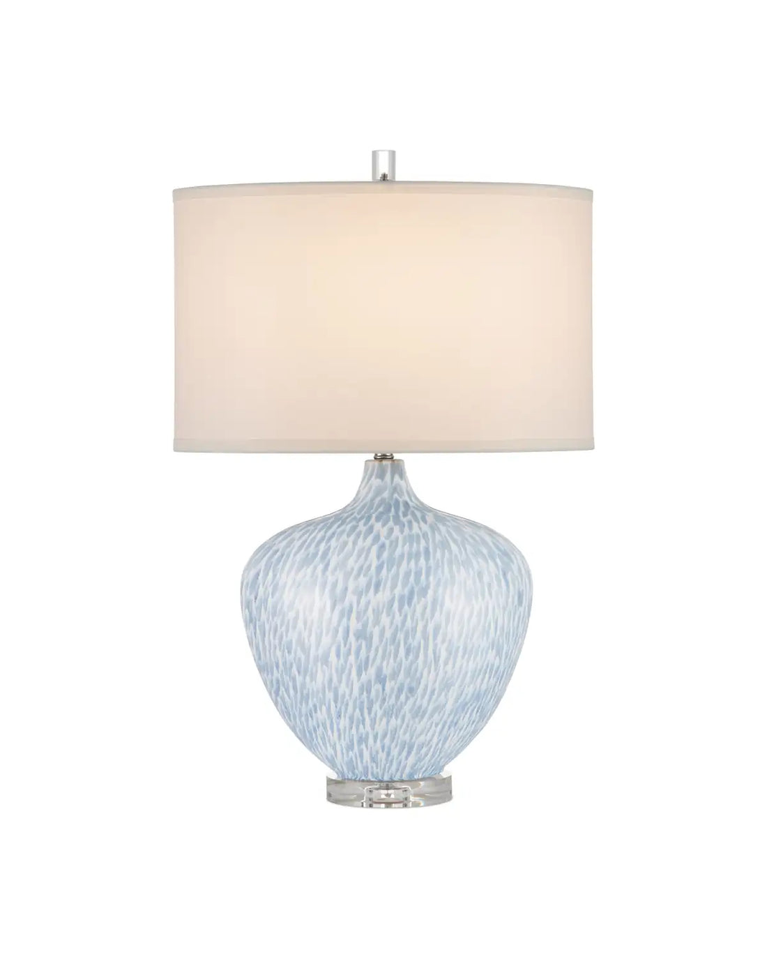 CURREY & COMPANY TINNEY BLUE TABLE LAMP - Table