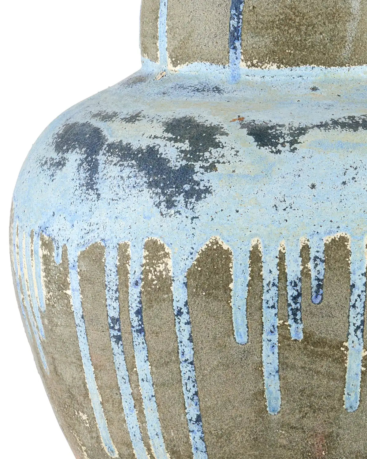 CURREY & COMPANY CATANIA ANTIQUE BLUE DRIP GOURD TABLE LAMP - Table
