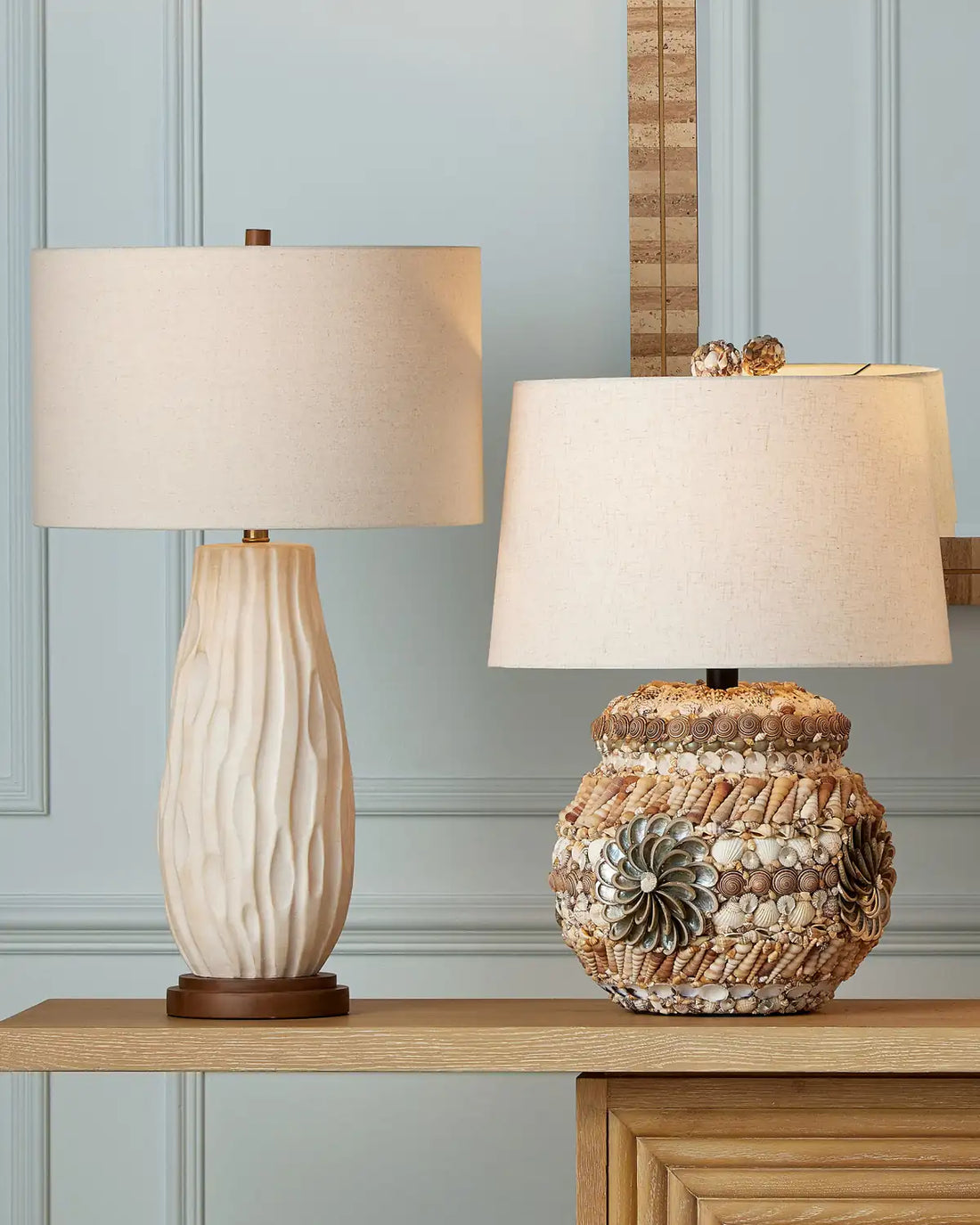 CURREY & COMPANY SEASCAPE TABLE LAMP - Table