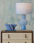 CURREY & COMPANY DUENDE BLUE TABLE LAMP - Table