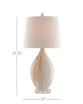 CURREY & COMPANY OPAL BLUSH TABLE LAMP - Table