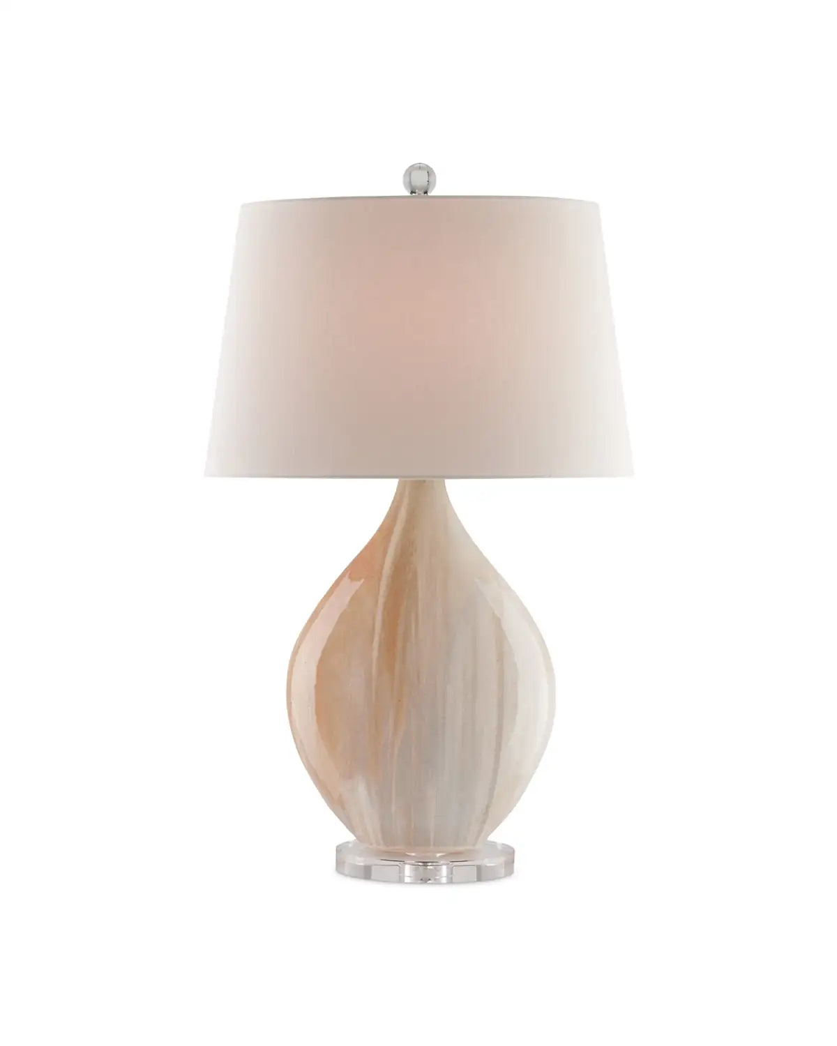 CURREY & COMPANY OPAL BLUSH TABLE LAMP - Table