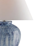 CURREY & COMPANY MALAPROP BLUE TABLE LAMP - Table