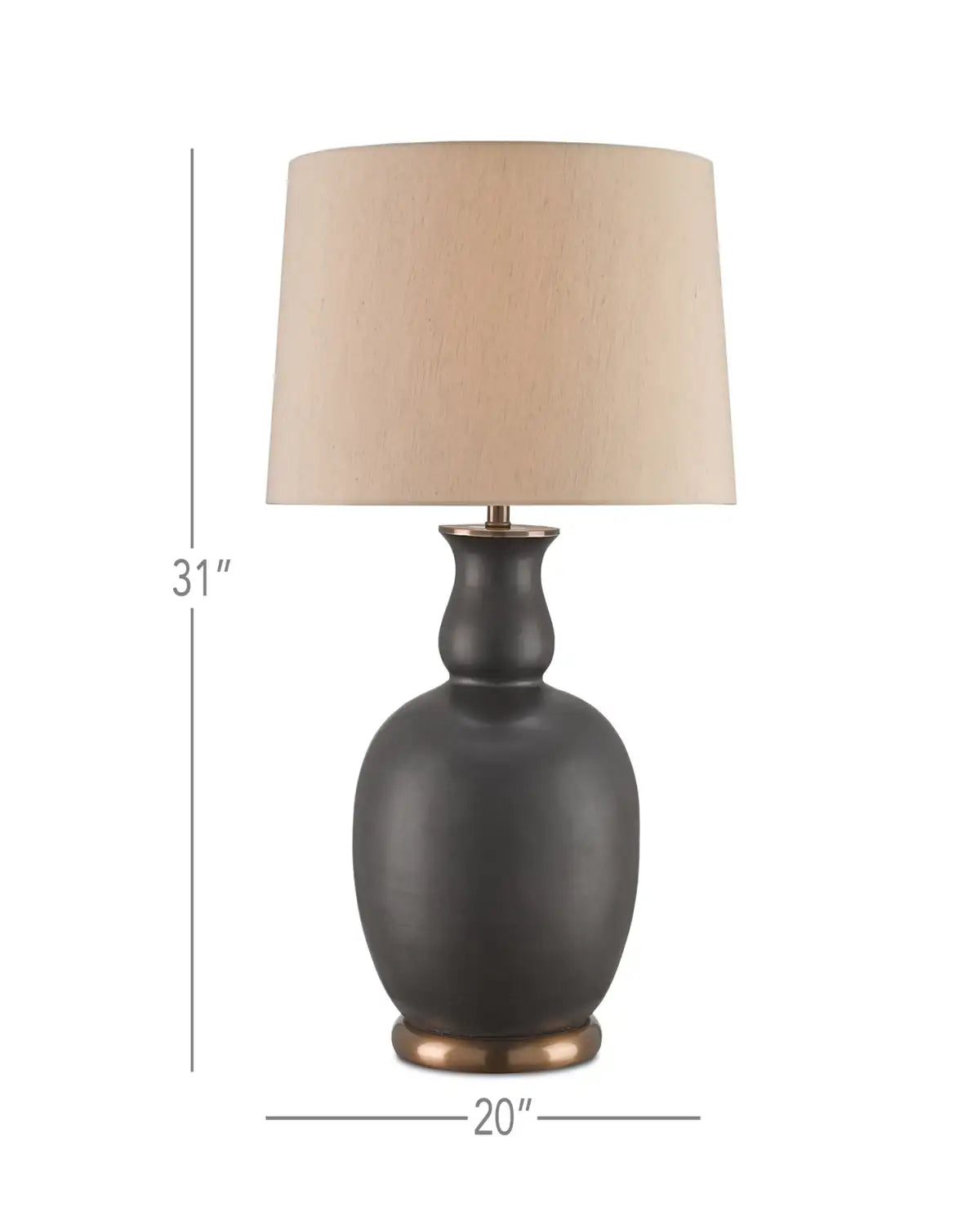 CURREY & COMPANY ULTIMO TABLE LAMP - Table