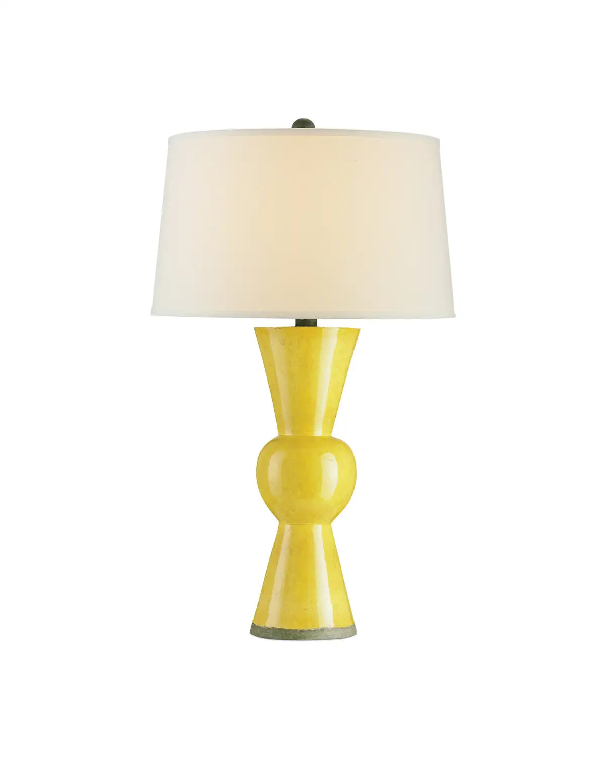 CURREY & COMPANY UPBEAT YELLOW TABLE LAMP - Table