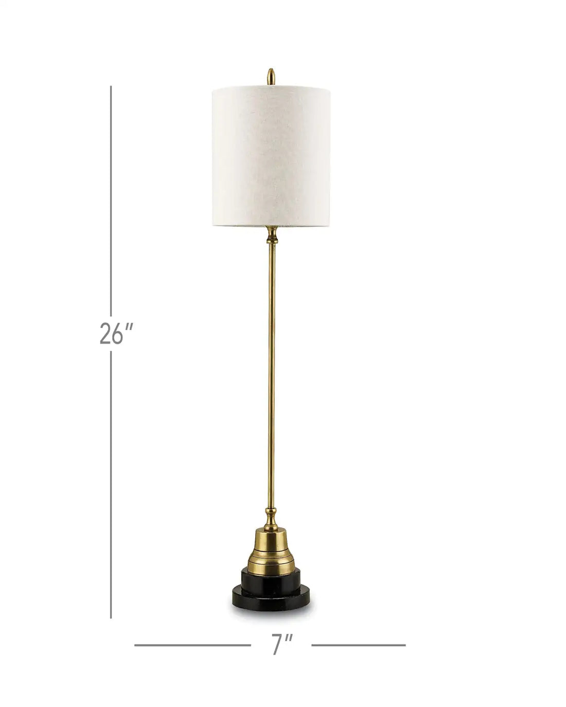 CURREY & COMPANY MESSENGER TABLE LAMP - Table